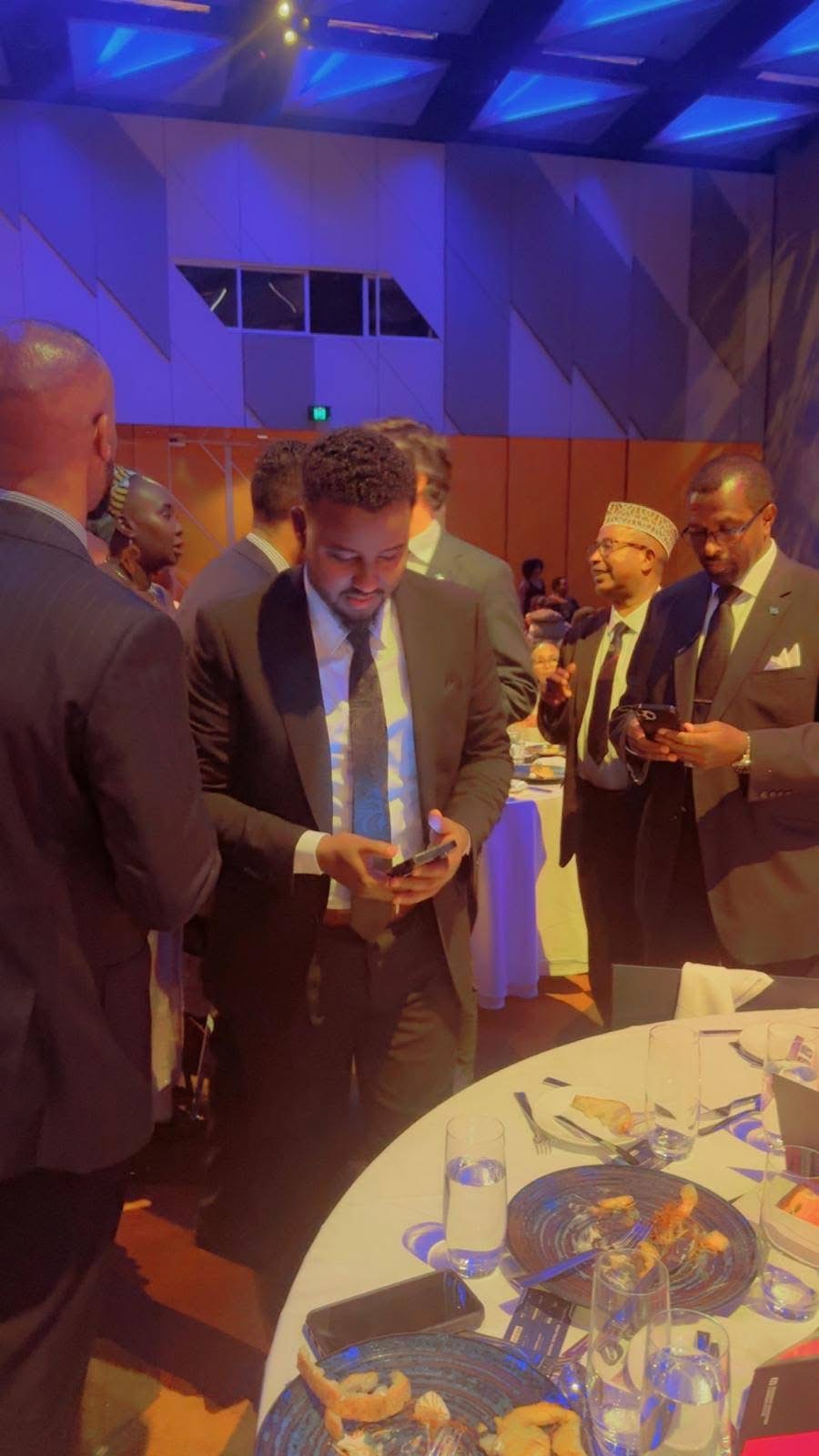 Guests seated at a GASDA formal dinner